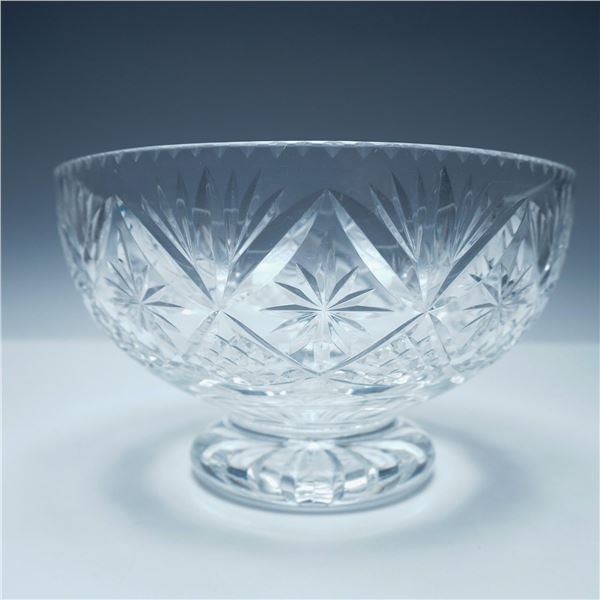 Cut Crystal Pedestal Bowl