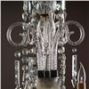 Image 5 : Crystal Prism 5-Light Chandelier with Medallion