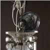 Image 6 : Crystal Prism 5-Light Chandelier with Medallion