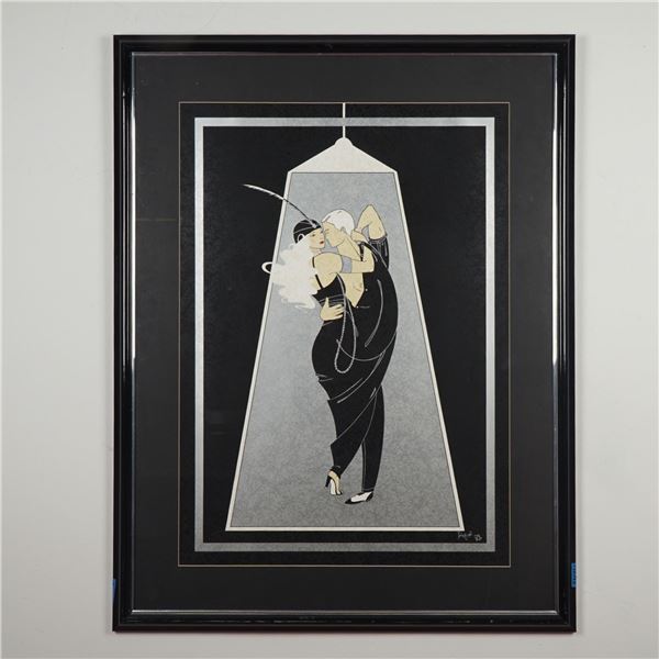 Rafael Acevedo, Serigraph on Paper, Dancing in the Dark - Signed