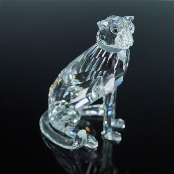 Swarovski Crystal Figurine, High Tail Cheetah, 183225