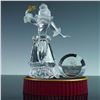 Image 5 : Swarovski Crystal Figurine, Columbine with Base and Plaque