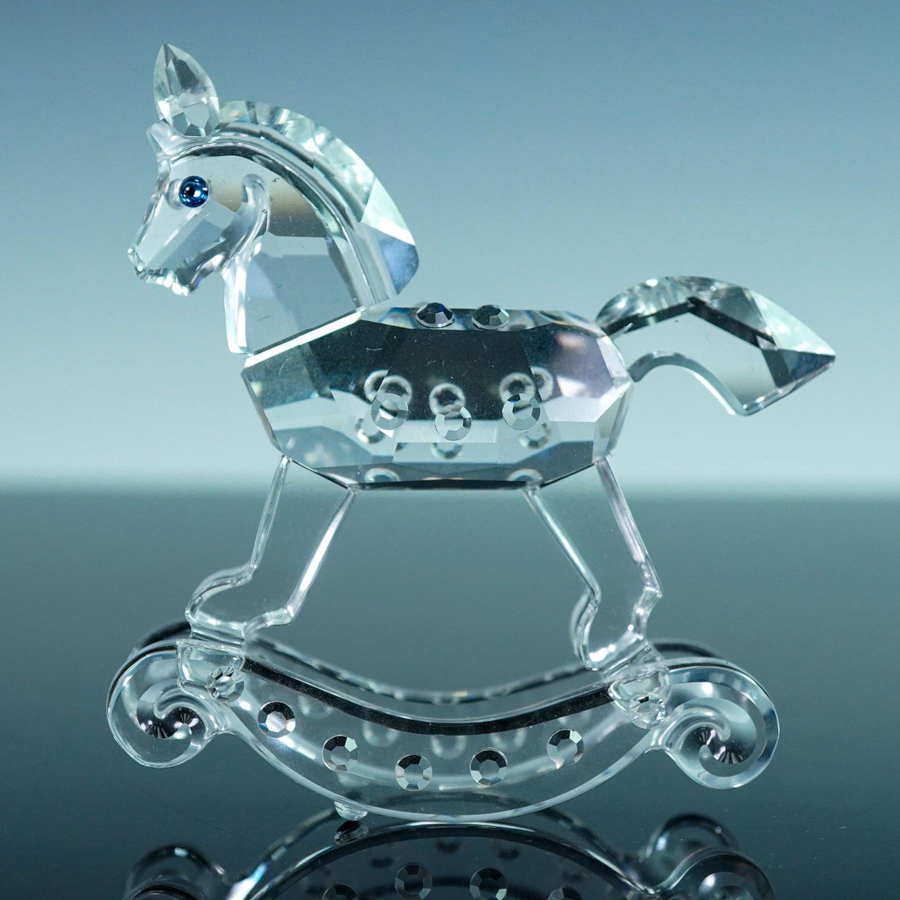 Swarovski Crystal Rocking Horse Figurine 183270