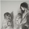 Image 2 : Raphael Soyer, Lithograph on Paper, Woman and Child - Signed