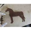 Image 2 : Cast Horse and Eagle 21'' x 15'' , Cast Hanger