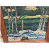 Image 8 : 2 June Valgardson (1934-2019) Heavy Oil Painting, Well 