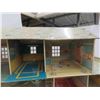 Image 8 : Metal Doll House (approx 33x12x17') with extra 