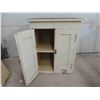 Image 8 : Vintage Painted Wood Cabinet 23x19x29"