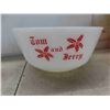 Image 2 : Fireking Tom&Jerry Mixing Bowl with 12 Matching