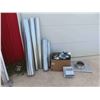Image 1 : Pallet Lot: HVAC Duct Work, Elbows, 6 Lengths Pipe, Heat