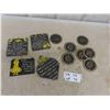 Image 1 : 7 Vintage CN Coasters , 4 Funny Trivet Signs 