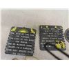 Image 2 : 7 Vintage CN Coasters , 4 Funny Trivet Signs 