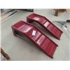 Image 2 : Set of 2 Metal Car Ramps 