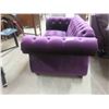 Image 2 : Love Seat in Royal Purple 72" Wide, Your 