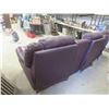 Image 8 : Leather/Leather Style 5pce Reclining 