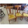 Image 2 : 7 Antique Oak Dining Room Chairs 