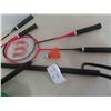 Image 2 : Wilson Badminton Set : 4 Rackets, Net , Bag
