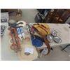Image 1 : Caulking Gun, Tool Belt, Masking Tape, Engraver 