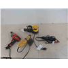 Image 1 : Dewalt Sander, Black and Decker Hammer Drill, Ryobi 