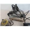 Image 2 : 5 Power Tools: Belt Sander, 3/8'' Drill, Angle Grinder