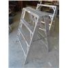 Image 2 : 2 Aluminum Folding Steppers 