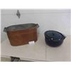Image 1 : Copper Boiler, Handled Pot with Lid