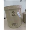 Image 2 : Medalta 2 Gal Crock, Pickle Crock 