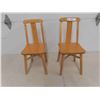 Image 1 : 2 Wood Chairs 
