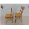 Image 2 : 2 Wood Chairs 