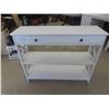 Image 1 : Shelf with Drawer & 2 Open Tier 32'' x 12'' x 