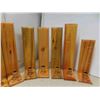 Image 2 : 18 wall mount candle holders with candles 