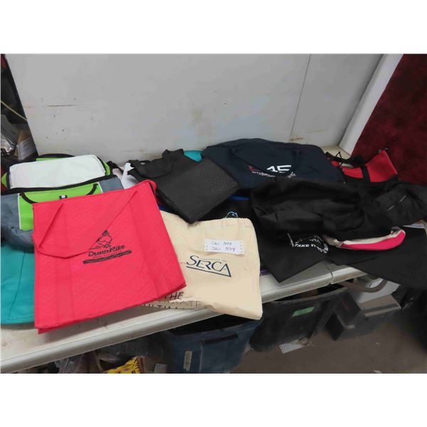 new insulated bags, gym bags, makeup bag,