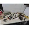 Image 1 : 2 boxes wipes, allen keys, manual drill, 2 breakers,
