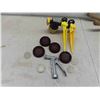 Image 8 : 2 boxes wipes, allen keys, manual drill, 2 breakers,