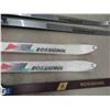 Image 8 : 3 sets of skis with poles 
