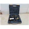 Image 1 : mastercraft 18V cordless drill with 2 batteries, charger and case 