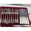 Image 2 : silver plated cutlery, 3 pc carving set 