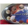 Image 2 : canadian 2000 millennium quarter set 