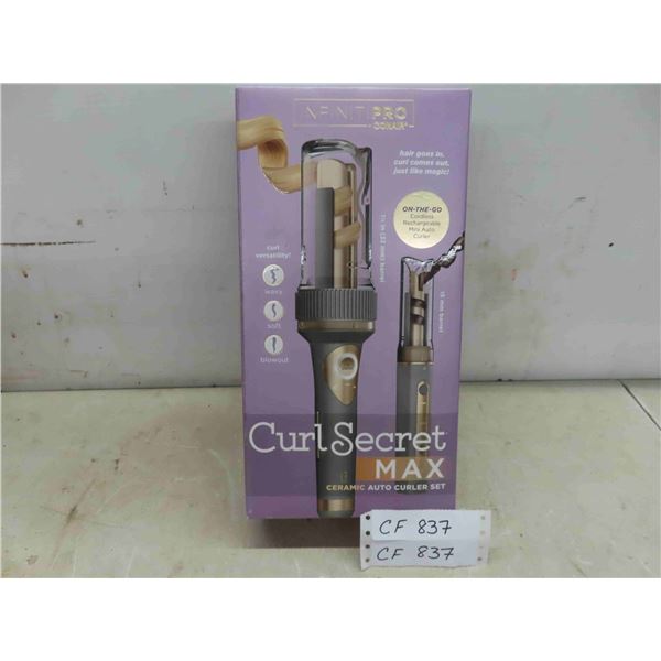 conair curl secret max ceramic auto curler set,