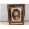 Image 2 : 2 framed canadian native authentic caribou hair 
