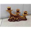 Image 2 : 5 pc blue mountian pottery, brown candle holder