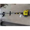 Image 1 : champion gas weed trimmer with extra long shaft 