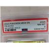 Image 3 : 2023 pokemon mew en pikachu reverse holo graded card 8 