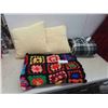 Image 1 : Sunbeam Electric Blanket, Knitted/Crochet Blanket & 