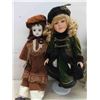 Image 2 : 4 Porcelain Dolls, Includes Anne of Green Gables 