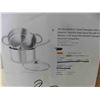 Image 2 : Michelangelo 3 Quart Saucepan with Lid & Steamer, Stainless 