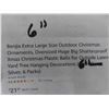 Image 2 : Benjia Extra Large Size Outdoor Christmas Ornaments, Oversized Huge 