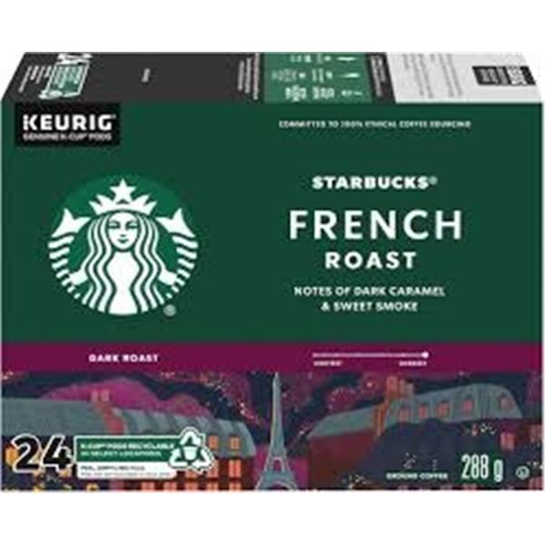NEW 288G STARBUCKS FRENCH ROAST DARK CARAMEL