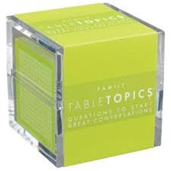 BRAND NEW FAMILY TABLE TOPICS CONVO GAME
