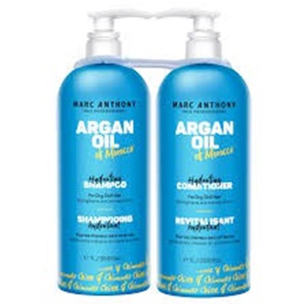 NEW 2 X 1L MARC ANTHONY SHAMPOO + CONDITIONER